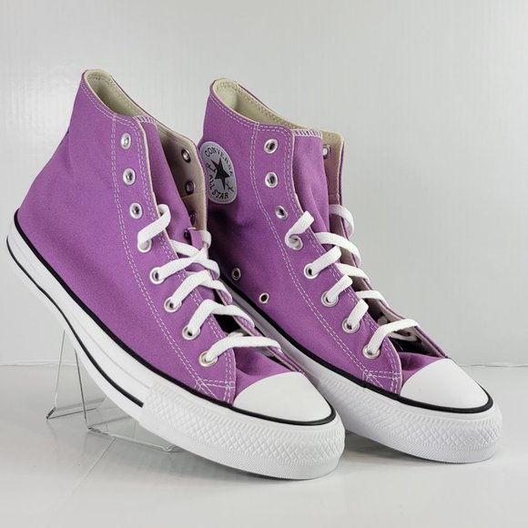 CONVERSE UNISEX CTAS Seasonal hi sneakers dark orchid Sz 12